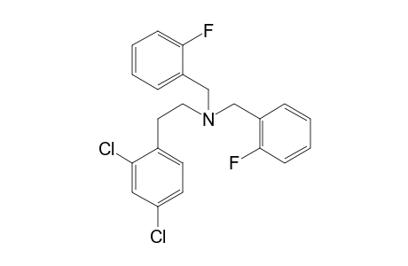 N,N-Bis(2-fluorobenzyl)-2,4-dichlorobenzeneethanamine