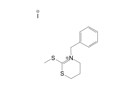 3-BENZYL-2-METHYLTHIO-5,6-DIHYDRO-(4H)-1,3-THIAZINIUM_IODIDE