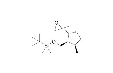 (1R,2R,5R)-tert-Butyldimethyl[2-methyl-5-(2'-methyloxiranyl)cyclopentylmethoxy]silane