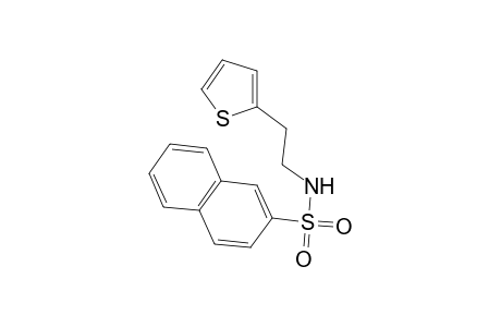 2-Naphthalenesulfonamide, N-[2-(2-thienyl)ethyl]-