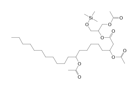 {[(Trimethylsilyl)oxymethyl]-(acetoxymethyl)methyl} 3,9-bis(acetoxy)-eicosanoate
