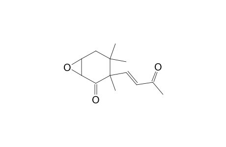 7-Oxabicyclo[4.1.0]heptan-2-one, 3,4,4-trimethyl-3-(3-oxo-1-butenyl)-