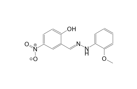benzaldehyde, 2-hydroxy-5-nitro-, (2-methoxyphenyl)hydrazone