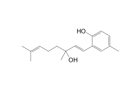1-(2-Hydroxy-5-methylphenyl)-3,7-dimethylocta-1,6-dien-3-ol