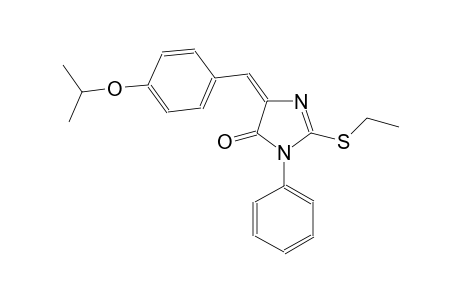 4H-imidazol-4-one, 2-(ethylthio)-3,5-dihydro-5-[[4-(1-methylethoxy)phenyl]methylene]-3-phenyl-, (5E)-