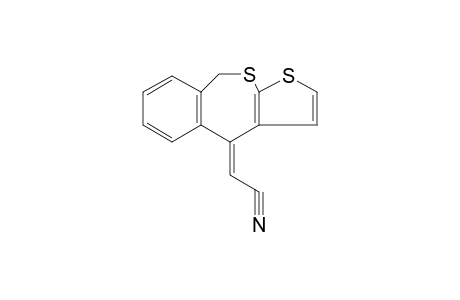 Acetonitrile, 2-(4H-thieno[2,3-c][2]benzothiepin-4-ylidene)-