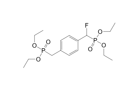 Diethyl 4-[(diethoxyphosphoryl)methylphenyl]fluoromethylphosphonate