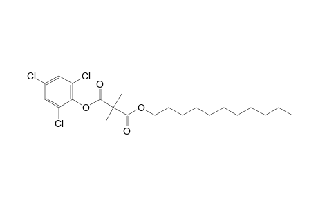 Dimethylmalonic acid, 2,4,6-trichlorophenyl undecyl ester