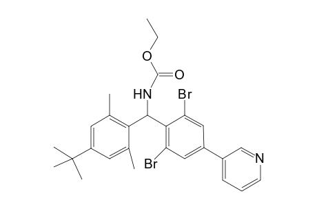 Ethyl [2,6-Dibromphenyl-4-(3-pyridyl)phenyl](4-tert-butyl-2,6-dimethylphenyl)methyl]carbamate