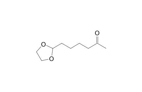 6-(1,3-dioxolan-2-yl)-2-hexanone