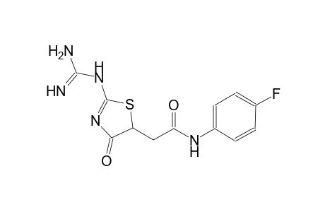 5-thiazoleacetamide, 2-[(aminoiminomethyl)amino]-N-(4-fluorophenyl)-4,5-dihydro-4-oxo-