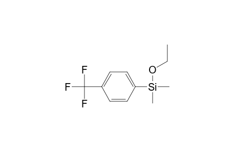 (4-(Trifluoromethyl)phenyl)(ethoxydimethyl)silane