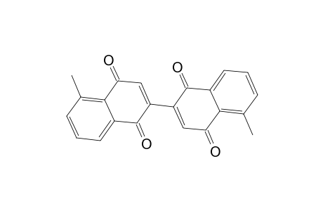 5,5'-Dimethyl-2,2'-binaphthalene-1,1',4,4'-tetrone