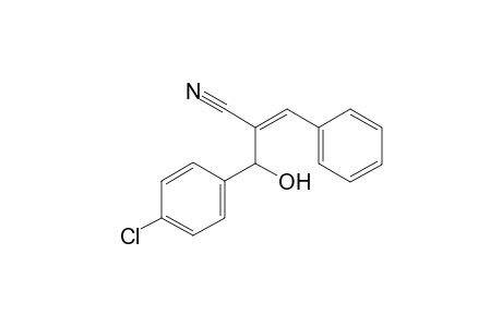 (Z)-2-((4-Chlorophenyl)(hydroxy)methyl)-3-phenylacrylonitrile