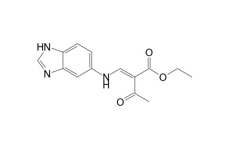 5-[(3'-Oxo-2'-{ethoxycarbonyl}but-1'-enyl)amino]-1H-(1,3)-benzodiazole