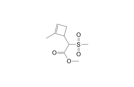 2-Cyclobutene-1-acetic acid, 2-methyl-.alpha.-(methylsulfonyl)-, methyl ester