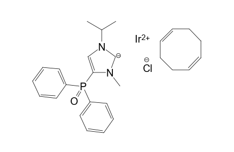 [1-Isopropyl-3-methyl-4-(diphenylphosphinoyl)imidazol-2-ylidene]-[(1,2,5,6-)-1,5-cyclooctadiene]chloroiridium(I)