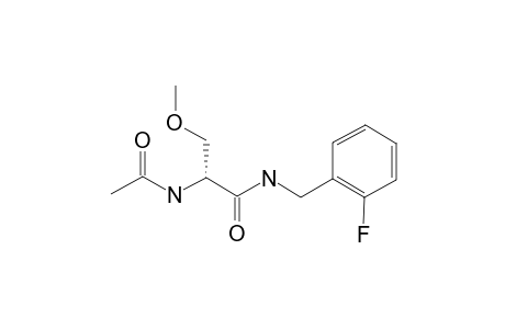 (R)-N-(2'-FLUORO)-BENZYL_2-ACETAMIDO-3-METHOXYPROPIONAMIDE