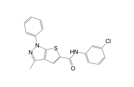 1H-thieno[2,3-c]pyrazole-5-carboxamide, N-(3-chlorophenyl)-3-methyl-1-phenyl-