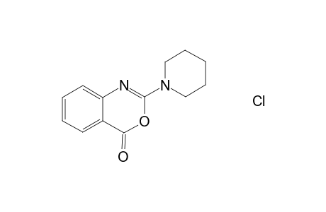 2-(1-Piperidinyl)-4H-3,1-benzoxazin-4-one hydrochloride
