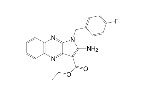 ethyl 2-amino-1-(4-fluorobenzyl)-1H-pyrrolo[2,3-b]quinoxaline-3-carboxylate