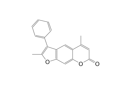 2,5-dimethyl-3-phenyl-7H-furo[3,2-g]chromen-7-one