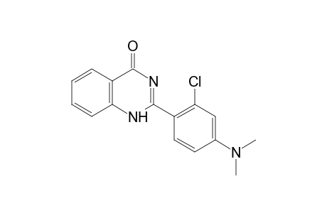 2-[2-chloro-4-(dimethylamino)phenyl]-4(1H)-quinazolinone