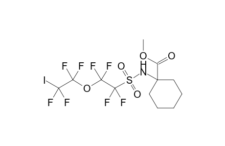 Methyl 1-N-(1,1,2,2-Tetrafluoro-2-(1,1,2,2-tetrafluoro-2-iodoethoxy)ethanesulfonyl)aminocyclohexanecarboxylate