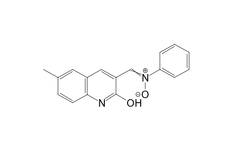 N-((2-Hydroxy-6-methylquinolin-3-yl)methylene)aniline oxide