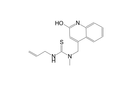 thiourea, N-[(2-hydroxy-4-quinolinyl)methyl]-N-methyl-N'-(2-propenyl)-