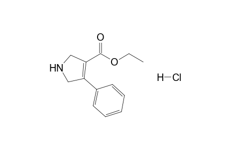 1H-Pyrrole-3-carboxylic acid, 2,5-Dihydro-4-phenyl-, Ethyl Ester, Monohydrochloride