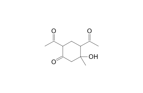 4,6-Diacetyl-3-hydroxy-3-methylcyclohexanone