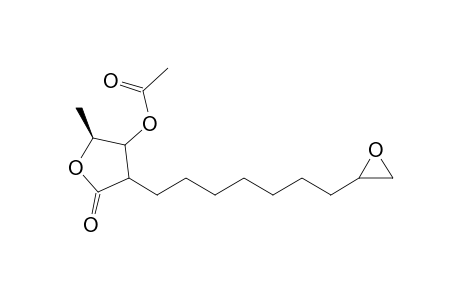 (3RS,4RS,5S,8'RS)-4-Acetoxy-3-(8',9'-epoxynonanyl)-5-methyltetrahydrofuran-2-one