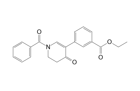 3-(3-Carboethoxyphenyl)-N-benzoylazacyclohex-2-en-4-one