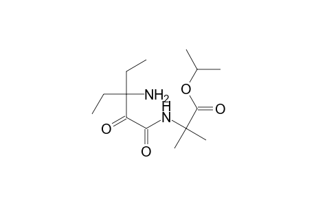 Alanine, N-(2,2-diethyl-3-oxo-.beta.-alanyl)-2-methyl-, 1-methylethyl ester