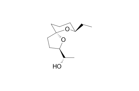 1-[(2R,5S,7R,11S)-7-Ethyl-1,6-dioxaspiro[4.5]decan-2-yl]ethanol