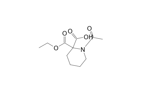 1-Acetylpiperidine-2,2-dicarboxylic acid monoethyl ester