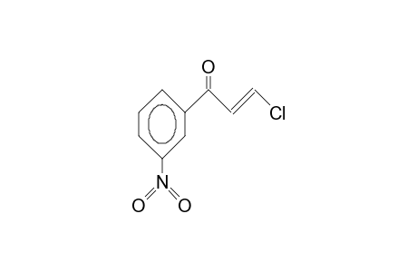 trans-3-Chloro-1-(3-nitro-phenyl)-2-propen-1-one