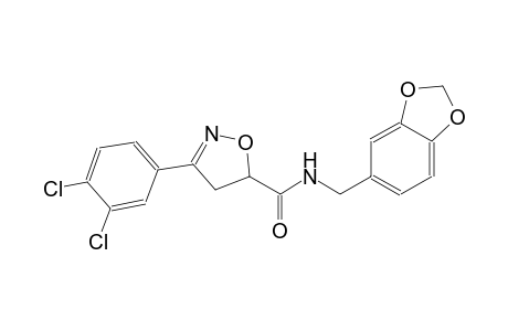 5-isoxazolecarboxamide, N-(1,3-benzodioxol-5-ylmethyl)-3-(3,4-dichlorophenyl)-4,5-dihydro-