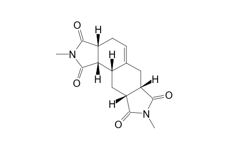 (3aR,6aS,9aR,10aR,10bS)-2,8-dimethyl-3a,4,6,6a,10,10a-hexahydroisoindolo[5,6-e]isoindole-1,3,7,9(2H,8H,9aH,10bH)-tetraone