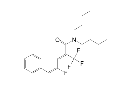 N,N-Dibutyl-(2Z,4E)-4-fluoro-5-phenyl-2-(trifluoromethyl)-2,4-pentadienamide