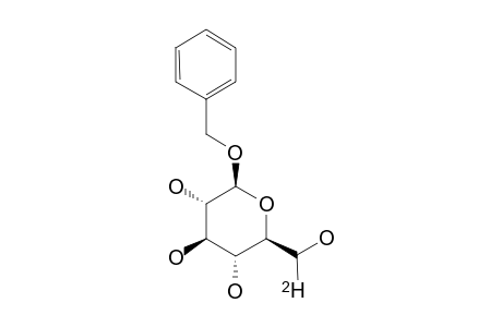 BENZYL-(6S)-[6-DEUTERIO]-BETA-D-GLUCOPYRANOSIDE