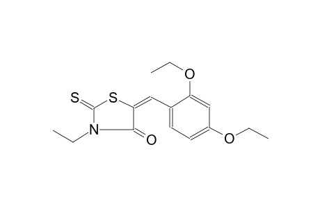 (5E)-5-(2,4-diethoxybenzylidene)-3-ethyl-2-thioxo-1,3-thiazolidin-4-one