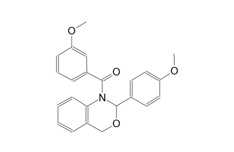 (3-Methoxyphenyl)[2-(4-methoxyphenyl)-4H-benzo[d][1,3]oxazin-1-yl]methanone