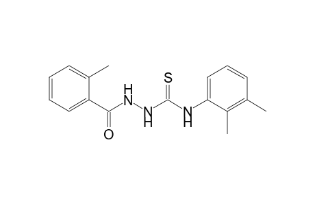 N-(2,3-Dimethylphenyl)-2-(2-methylbenzoyl)hydrazinecarbothioamide