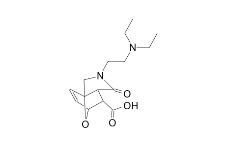 2-(2-(diethylamino)ethyl)-1-oxo-1,2,3,6,7,7a-hexahydro-3a,6-epoxyisoindole-7-carboxylic acid