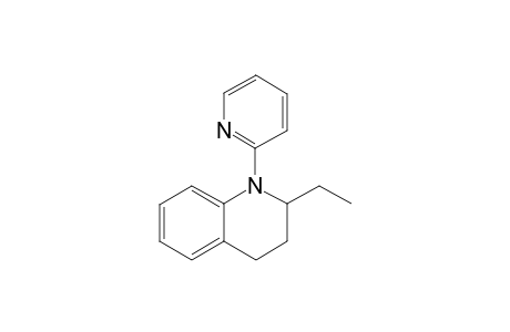 1,2,3,4-TETRAHYDRO-2-ETHYL-1-(2-PYRIDINYL)-QUINOLINE