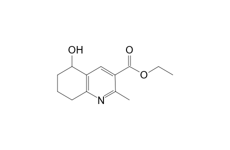 Ethyl 2-methyl-5-hydroxy-5,6,7,8-tetrahydroquinoline-3-carboxylate