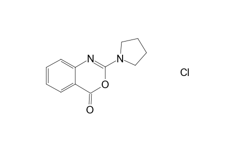 2-(1-Pyrrolidinyl)-4H-3,1-benzoxazin-4-one hydrochloride