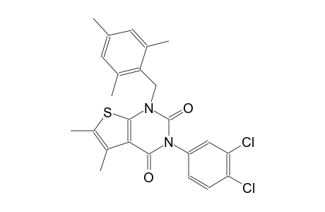 3-(3,4-dichlorophenyl)-1-(mesitylmethyl)-5,6-dimethylthieno[2,3-d]pyrimidine-2,4(1H,3H)-dione